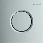 Geberit Urinal-Steuerung Typ 01 pneumatisch, Round, Hochglanz-verchromt