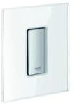 Grohe Abdeckplatte Skate Cosmopolitan moon wh., Gl., man. Ausl&ouml;sung f&uuml;r Urinal