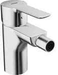 Hansa Bidet-Einhebelmischer HANSALIGNA He ob, m Abl-Garnitur, Ausl. 100mm, chr