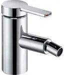 Keuco Bidet-Einhebelmischer Plan blue verchromt, mit Ablaufgarnitur