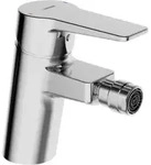 Hansa Bidet-Einhebelmischer HANSATWIST m Ablaufgarnitur, Ausladung 112mm, chrom