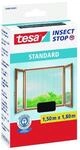 tesa Fliegengitter Stand Klettband f&uuml;r Fenster anthrazit 1,5m:1,8m