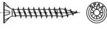 Spax Universalschraube 5 x 16 mm Senkkopf Kreuzschlitz Z Vollgewinde 4CUT WIROX A3J