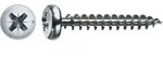 Spax Universalschraube 3 x 16 mm Halbrundkopf Kreuzschlitz Z Vollgewinde S-Spitze
