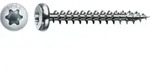 Spax Universalschraube 4,5 x 15 mm Halbrundkopf T-STAR plus Vollgewinde 4CUT WIROX