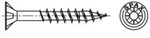 Spax Universalschraube 5 x 50 mm Senkkopf Kreuzschlitz Z Teilgewinde 4CUT WIROX A3J