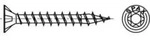 Spax Edelstahl 3,5 x 25 mm Senkkopf T-STAR plus Vollgewinde 4CUT Edelstahl rostfreiei