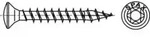 Spax Edelstahl 3 x 25 mm LinsenSenkkopf T-STAR plus Vollgewinde S-Spitze Edelstahl