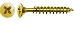 Spax Universalschraube 3 x 45 mm Senkkopf Kreuzschlitz Z Vollgewinde S-Spitze YELLOX