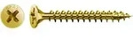 Spax Universalschraube 5 x 30 mm Senkkopf Kreuzschlitz Z Vollgewinde 4CUT YELLOX A2L
