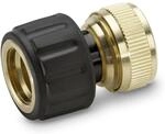 K&auml;rcher Messing Schlauchkupplung 3/4" mit Aqua Stop (2.645-018.0)