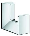 Grohe Bademantelhaken Selection Cube chrom, verdeckte Befestigung (40782000)
