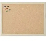 Magnetoplan Korktafel mit Holz-Rahmen, 800 x 600 mm