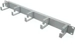 DIGITUS Rangierpanel 482, 6mm(19") m.5Kabelb.40x60, grau DN-97601