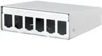 Metz Connect AP-Geh&auml;use leer E-DATmodul 6er rws 130861-0602-E