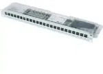Teleg&auml;rtner 19Z-Modultr&auml;ger 1HE grau inkl. 24xAMJ-S Cat6A 100007012