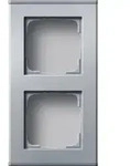 Gira Geh&auml;use 2-fach alu 136226