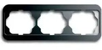 Busch-Jaeger Rahmen 3-fach platin, waager.alpha 1723-20
