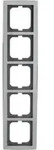 Busch-Jaeger Rahmen 5-fach chrom glanz 1725-80G