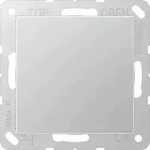 Jung Blind-Abdeckung alu kompl.mit Tragring A 594-0 AL