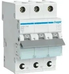 Hager Leitungsschutzschalter 3p. B-40A,6kA,3M QC MBS340