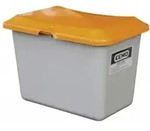 CEMO Streugutbeh&auml;lter Plus3 200 Liter ohne Entnahme grau/orange
