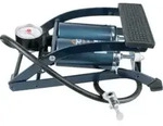 SKS Fu&szlig;luftpumpe 5bar Doppelzylinder m.Manometer