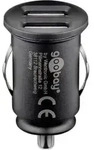 Goobay Dual USB-KFZ-Ladeger&auml;t 2.4A 44177