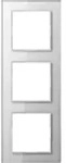 Jung Glasrahmen 3-fach aws waage/senkrecht AC 583 GL WW