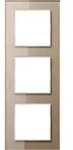 Jung Glasrahmen 3fach champ waage-/senkrecht AC 583 GL CH