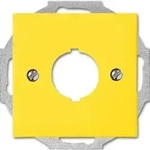 Busch-Jaeger Zentralscheibe gelb f.Datenkommunikation 2533-914-15