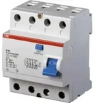 ABB Stotz S&J FI-Schutzschalter 63/0,5A 4p. F204A-63/0,5 (2CSF204101R4630)