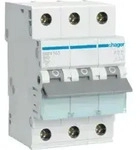 Hager Leitungsschutzschalter 3pol. B-63A, 6kA MBN363