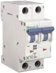 Eaton LS-Schalter m.Beschrift. B 6A, 2p PXL-B6/2