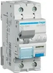 Hager FI/LS-Schalter 1P+N 10kA C-16A 30mA ADA566D