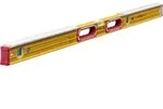 STABILA Wasserwaage Type 196-2 K 122 cm mit schlagfestem Klopfschutz