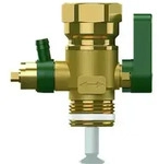 Reflex Durchstr&ouml;mungsarmatur Flowjet Ansch beids. G 3/4, I/A Gew., m Entleer.