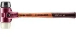 Halder Schonhammer SIMPLEX L.330mm Kopf-D.40mm mittelh./hart HO Gum.schwarz/Nylon