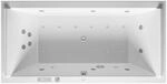 Duravit Whirlwanne Starck 200x100cm, Combi E, EB-Vers, 2 RS, we.