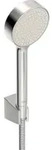 Hansa Wannenbrause-Set HANSABASICJET Handbrause d 95mm, Wd-mont., 1-strahl., chr