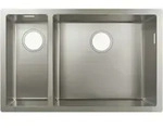 hansgrohe UB-Sp&uuml;le S719-U655 180/450 653x398mm, 1 Haupt-/1 Zu.B, o. HL, ES