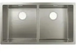 hansgrohe UB-Sp&uuml;le S719-U765 370/370 763x398mm, 2 Hauptbe., o. HL, Edelstahl