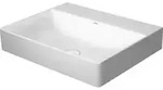 Duravit M&ouml;belwaschtisch DuraSquare 60x47cm, o. &Uuml;L, m HLB, o. Hahnloch, wei&szlig;
