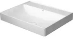 Duravit Aufsatzwaschtisch geschli. DuraSquare 60x47cm, o. &Uuml;L, m HLB, o. Hahnloch,
