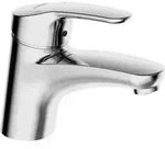Hansa Waschtisch-Einhebelmischer HANSAMIX o Ablaufgarnitur, Ausladung 141mm, chrom