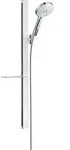 hansgrohe Brause-Set Raindance Select S 945mm Brausestange, wei&szlig;/chrom, 3jet