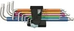 Wera 3950/9 Hex-Plus Multicolour Stainless 1 Winkelschl&uuml;sselsatz, metrisch,