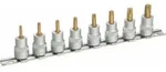 HAZET Steckschl&uuml;ssel-Satz 8802T/8H Vierkant hohl 10 mm (3/8 Zoll) Innen TX Profil T