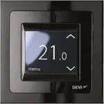 DEVI Uhrenthermostat DEVIreg Touch 16A schwarz