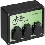 Spelsberg Fahrradladestation TG BCS 3 mit Sonderschrauben schwarz IP44